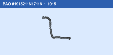 Quỹ đạo di chuyển của BÃO #1915211N17116 (1915)