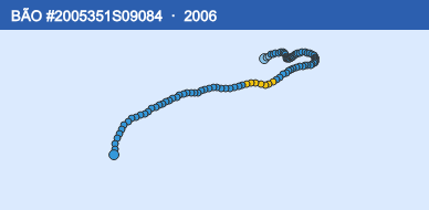Quỹ đạo di chuyển của BÃO #2005351S09084 (2006)