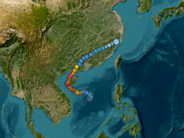 Quỹ đạo di chuyển của WUTIP (2025)