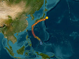 Quỹ đạo di chuyển của JANGMI (2026)
